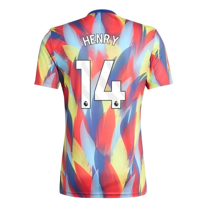 Henry 14 Pro Style Arsenal Home Player Jersey 2025-2026