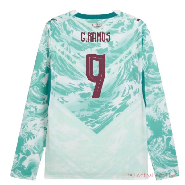 [SJH] 2026/27 Portugal Long Sleeves Away Shirt (G.Ramos 9)