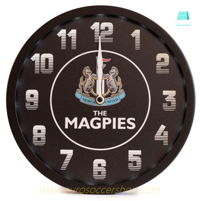 Newcastle United FC LED Magpies Wall Clock