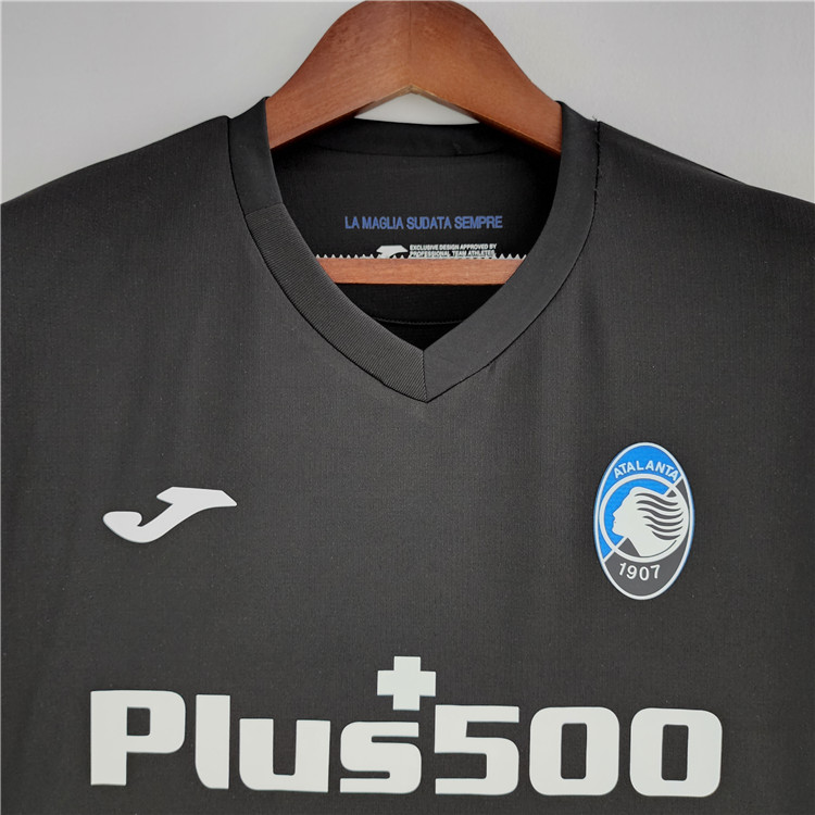 2223 Atalanta BC Away Black Soccer Jersey Football Shirt - Official
