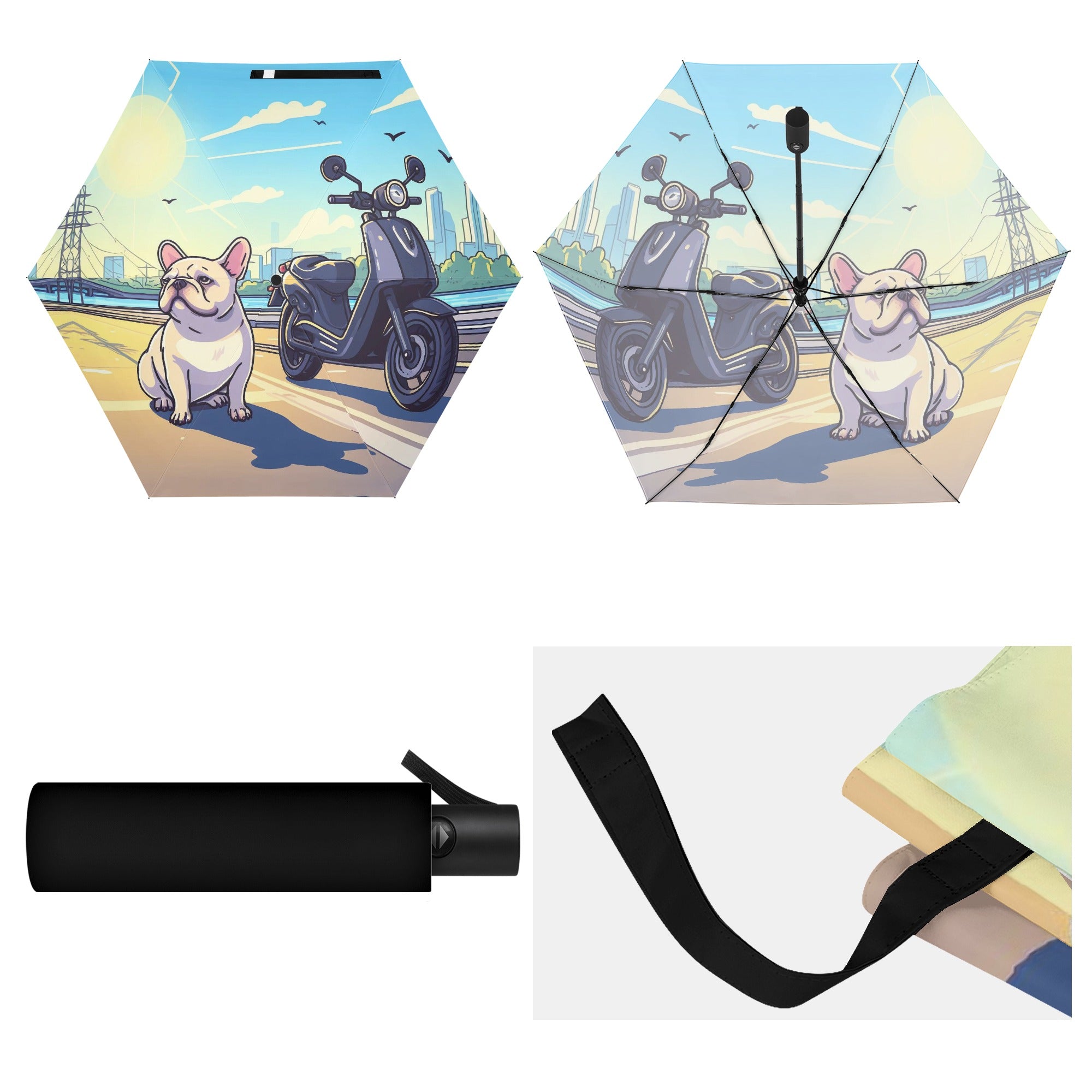 French Bulldog Roxy Umbrella Cute Frenchie Essential