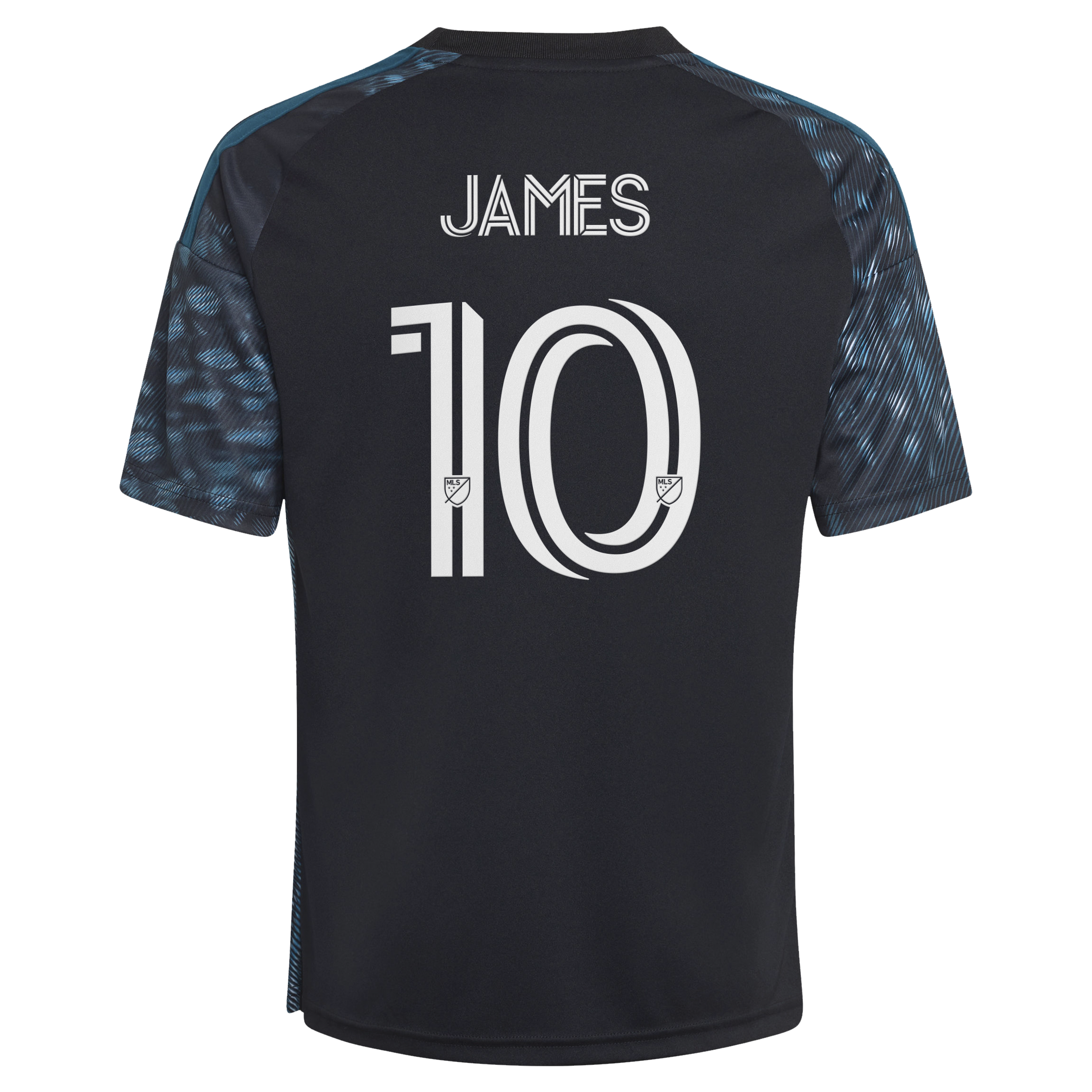 [LK] James Rodriguez Minnesota United FC Youth 2026 The Decade Kit Replica Jersey - Black