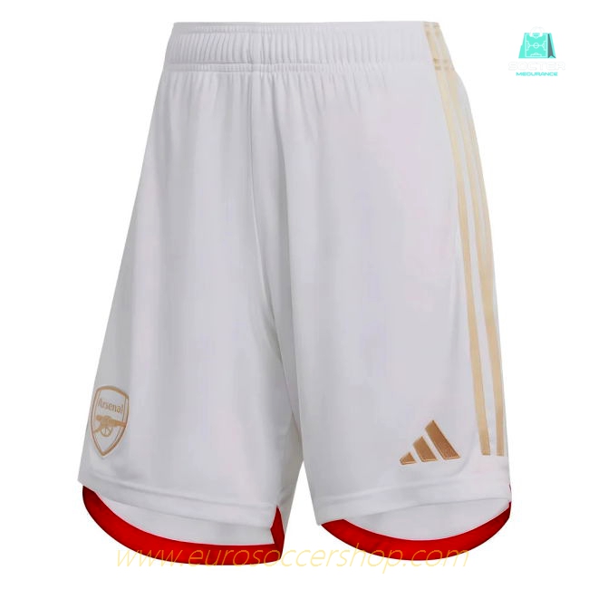 2023-2024 Arsenal Home Shorts (White)