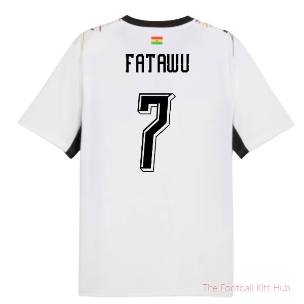 2026-2027 Ghana Home Shirt (Fatawu 7)
