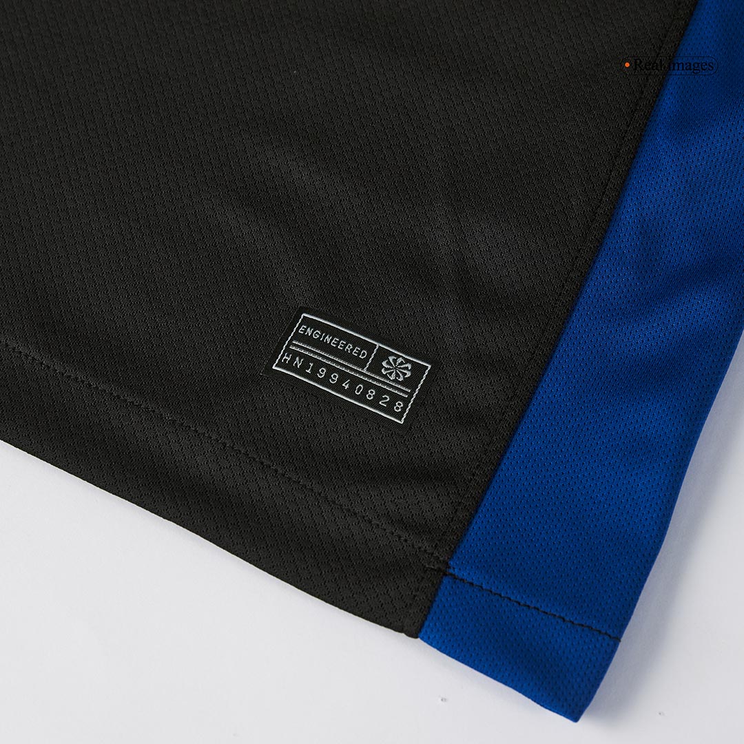 Barcelona Away Soccer Jersey Kit(Jersey+Shorts) 2024/25 - Spotify Logo