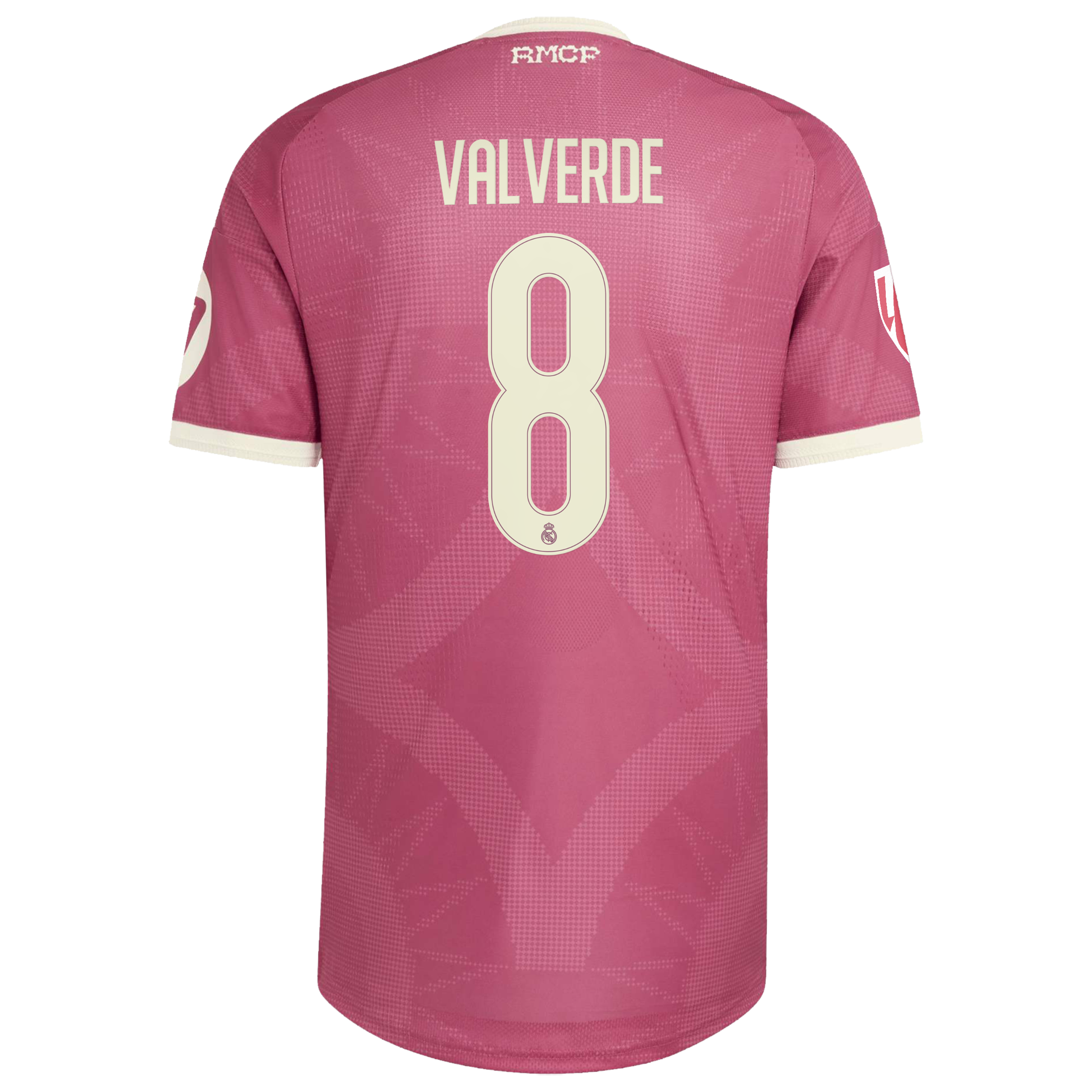 [SJH] Federico Valverde Real Madrid 2026/27 Third On-Field Authentic Jersey - Pink