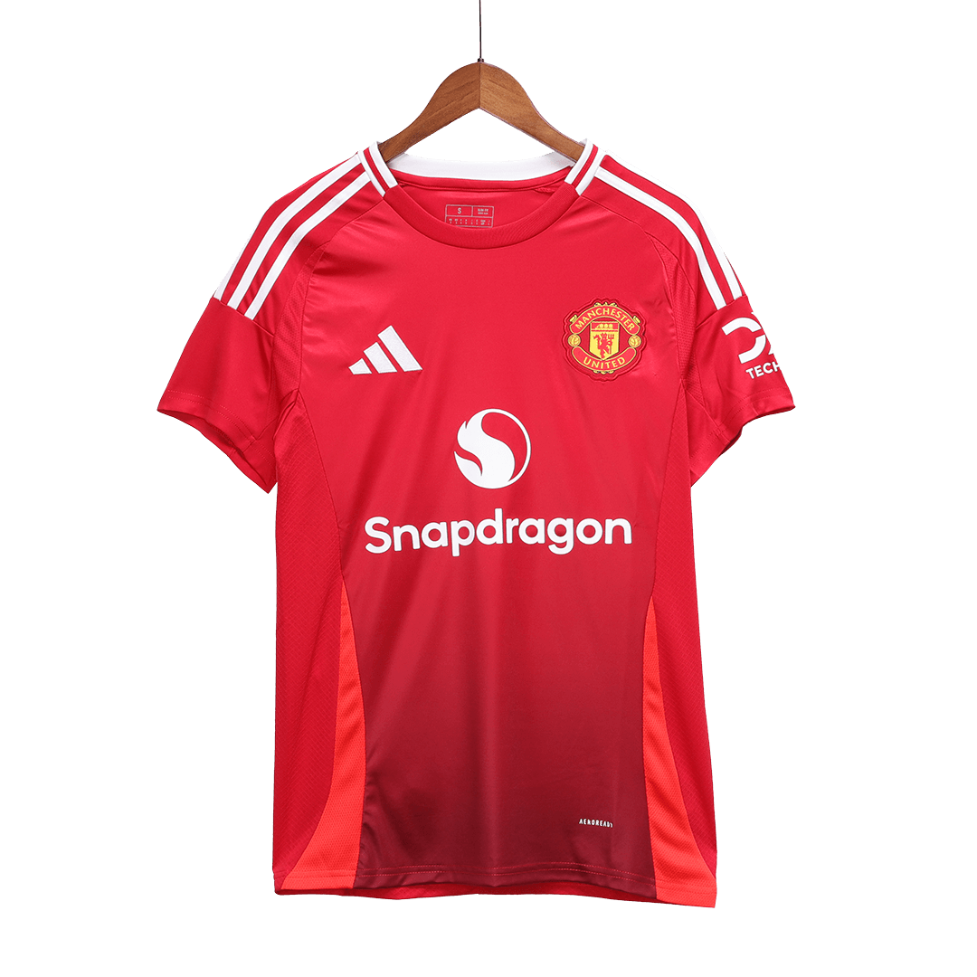 Manchester United Home  Soccer Jersey 2024/25 Authentic Kit