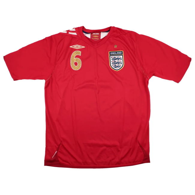Official England 2006-08 Away Jersey Durable Match World High