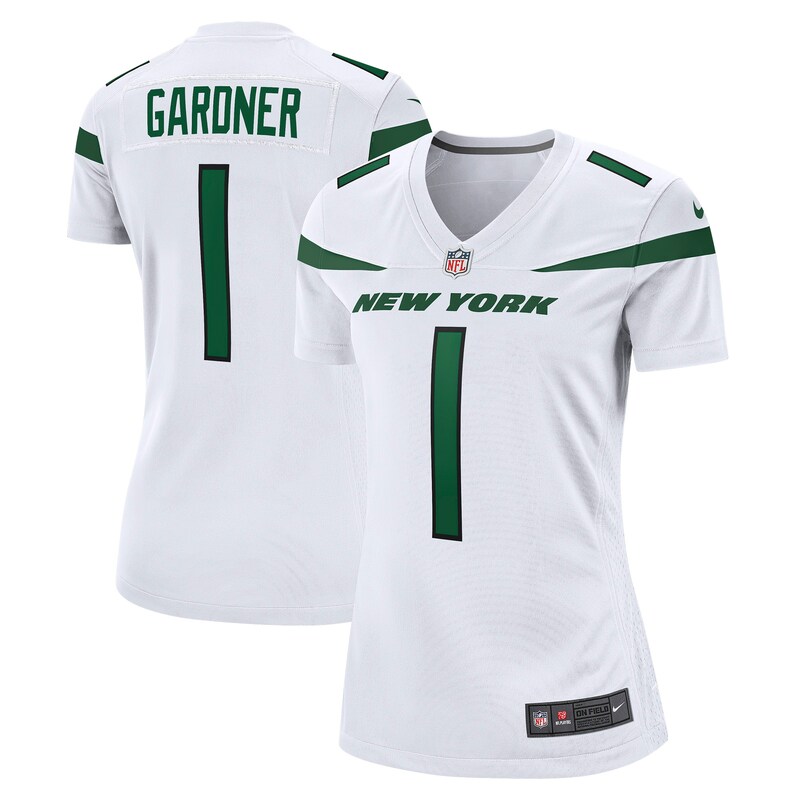 None Ahmad Sauce Gardner Team Captain NY Jets High-Quality Jersey