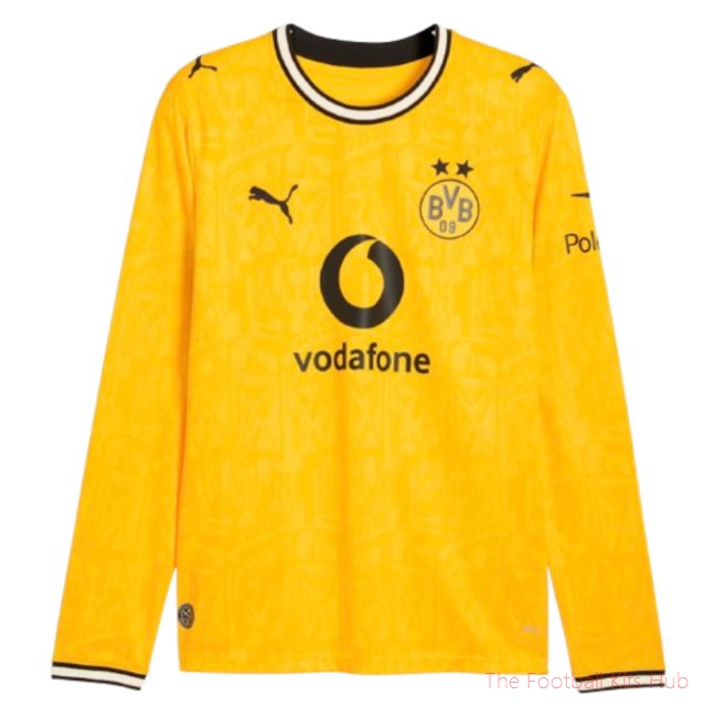 Borussia Dortmund 2026-2027 Long Sleeve Home Shirt (Schlotterbeck 4)