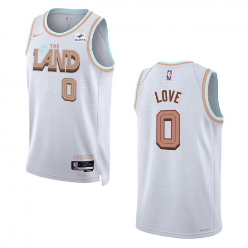 Kevin CLE #0 Limited Stock Pro Jersey Vintage Look Basketball
