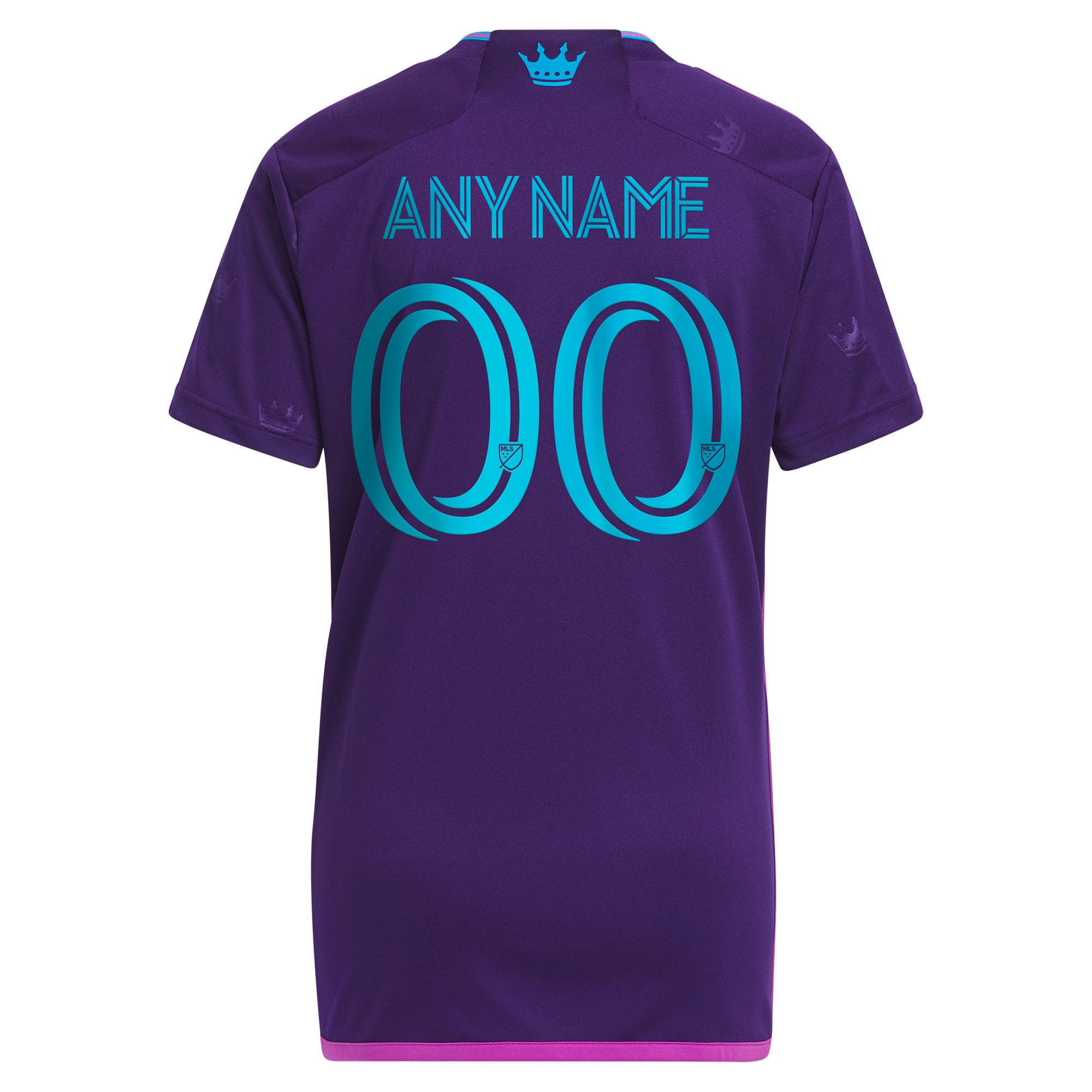 [SJH] Charlotte FC Women's 2023 Crown Jewel Kit Replica Custom Jersey - Purple