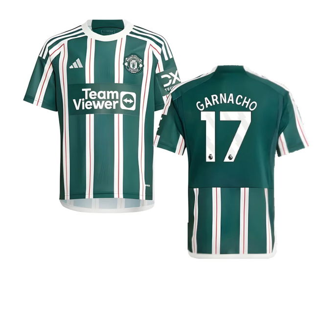 2023-2024 Man Utd Away Kit (Kids) (Garnacho 17)