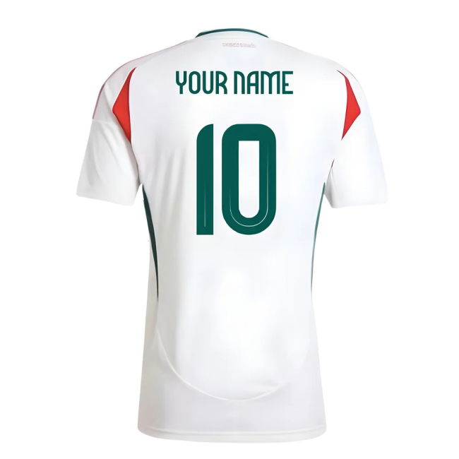 2024-2025 Hungary Away Shirt (Your Name) Official Euro Euro