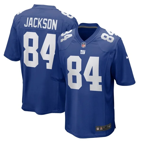 None Tyree Jackson Game Jersey - Royal | NFL Player Jersey | NFL Footb