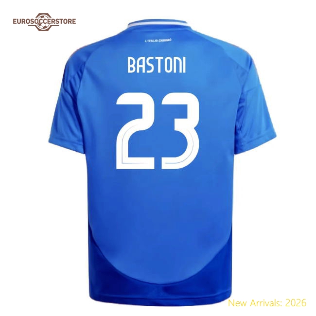 2024-2025 Italy Home Shirt (Kids) (BASTONI 23)