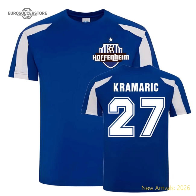 Official Andrej Kramaric Hoffenheim Sports Training Jersey (Blue)