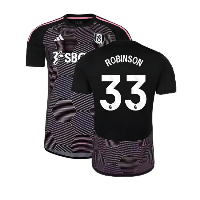 Fulham 2023-20 Third Football Shirt Robinson Signature 33 L M S