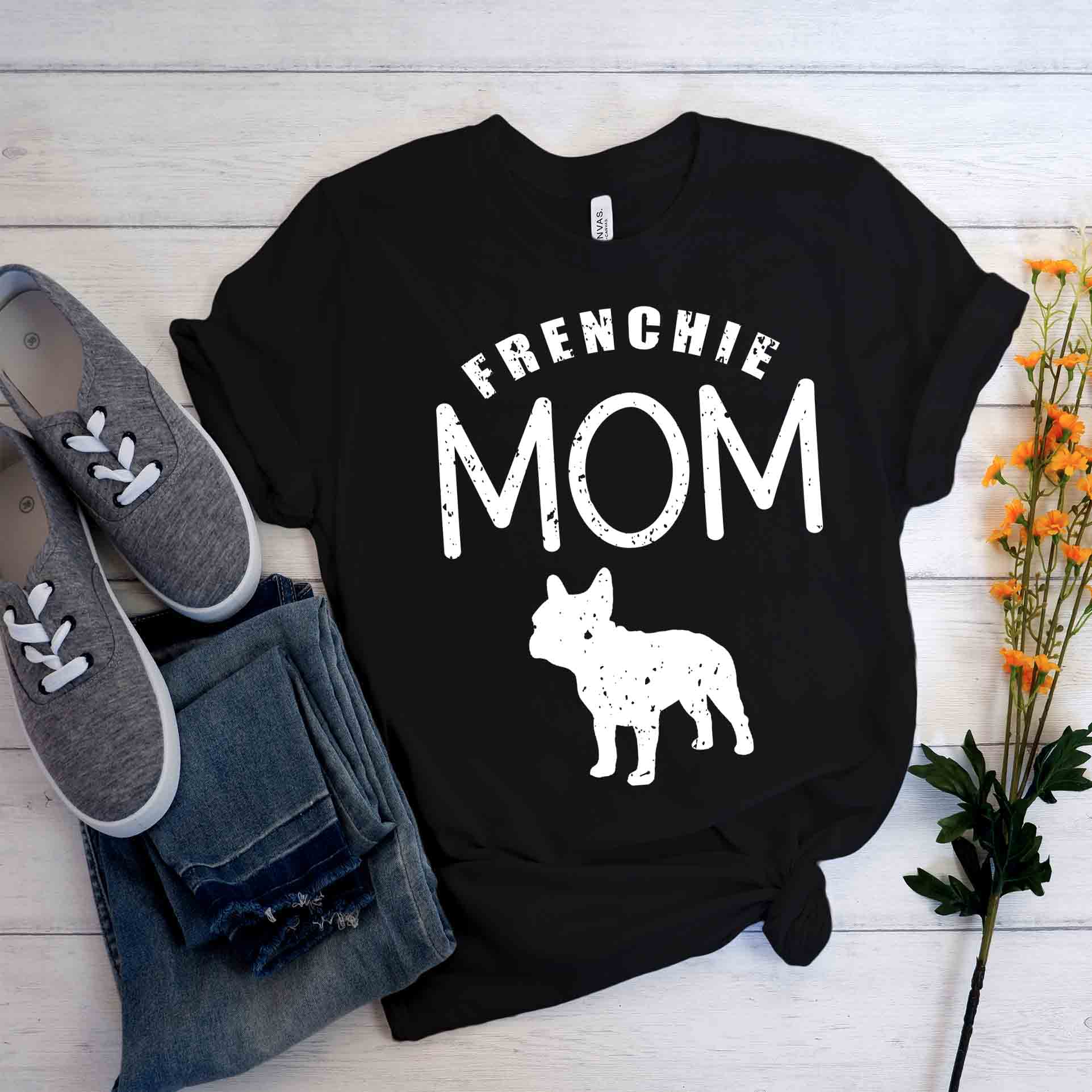 French Bulldog Themed Bella - Comfy T-shirt Outdoor Style | Stylish Look