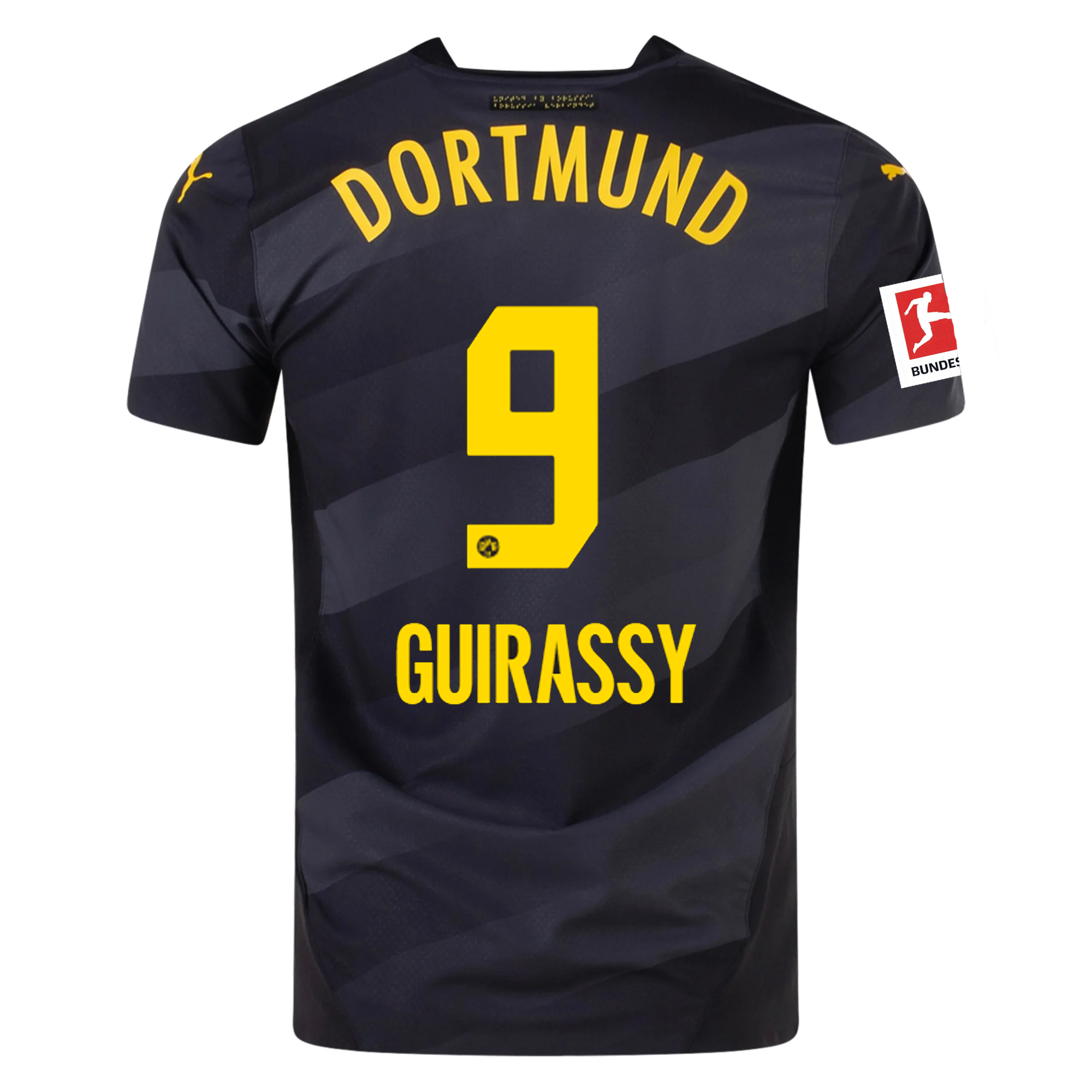Borussia Dortmund Guirassy 2024-2025 Bun Away Jersey – Authentic Shirt