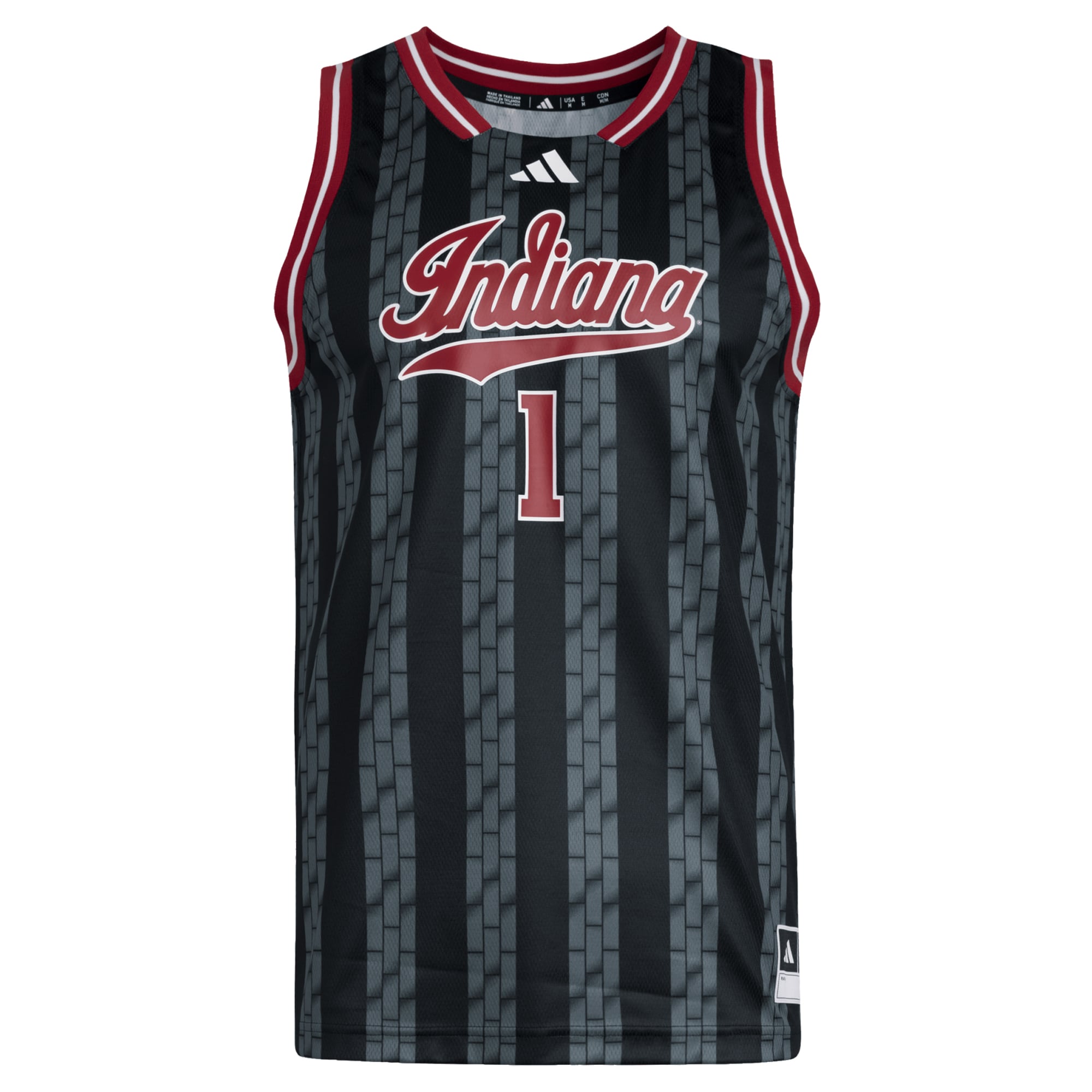 [NJP] Indiana Hoosiers Replica Swingman Jersey - Black