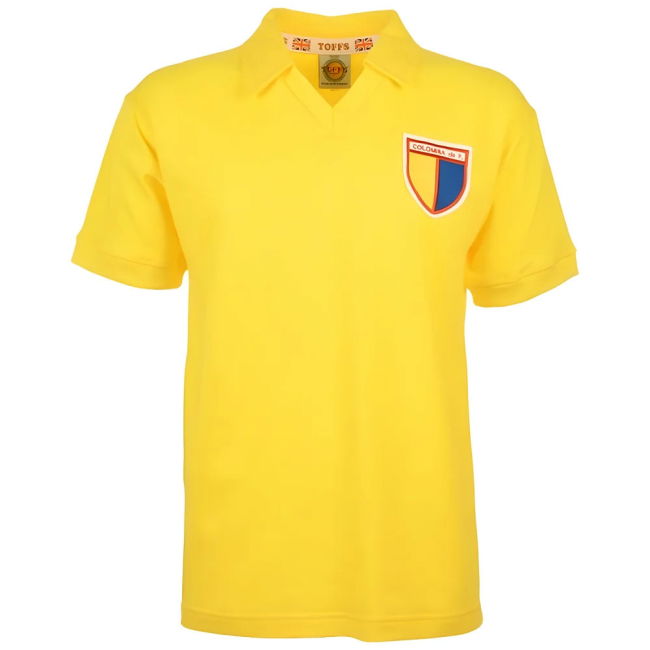Authentic Colombia 1985 Retro Football Shirt Quality Match