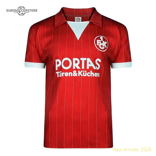 Top-Quality Score Draw Kaiserslautern 1983 Retro Football Shirt
