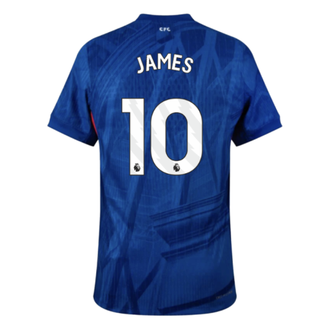 2025-2026 Chelsea Home Pro-level Jersey James Smart Fabric