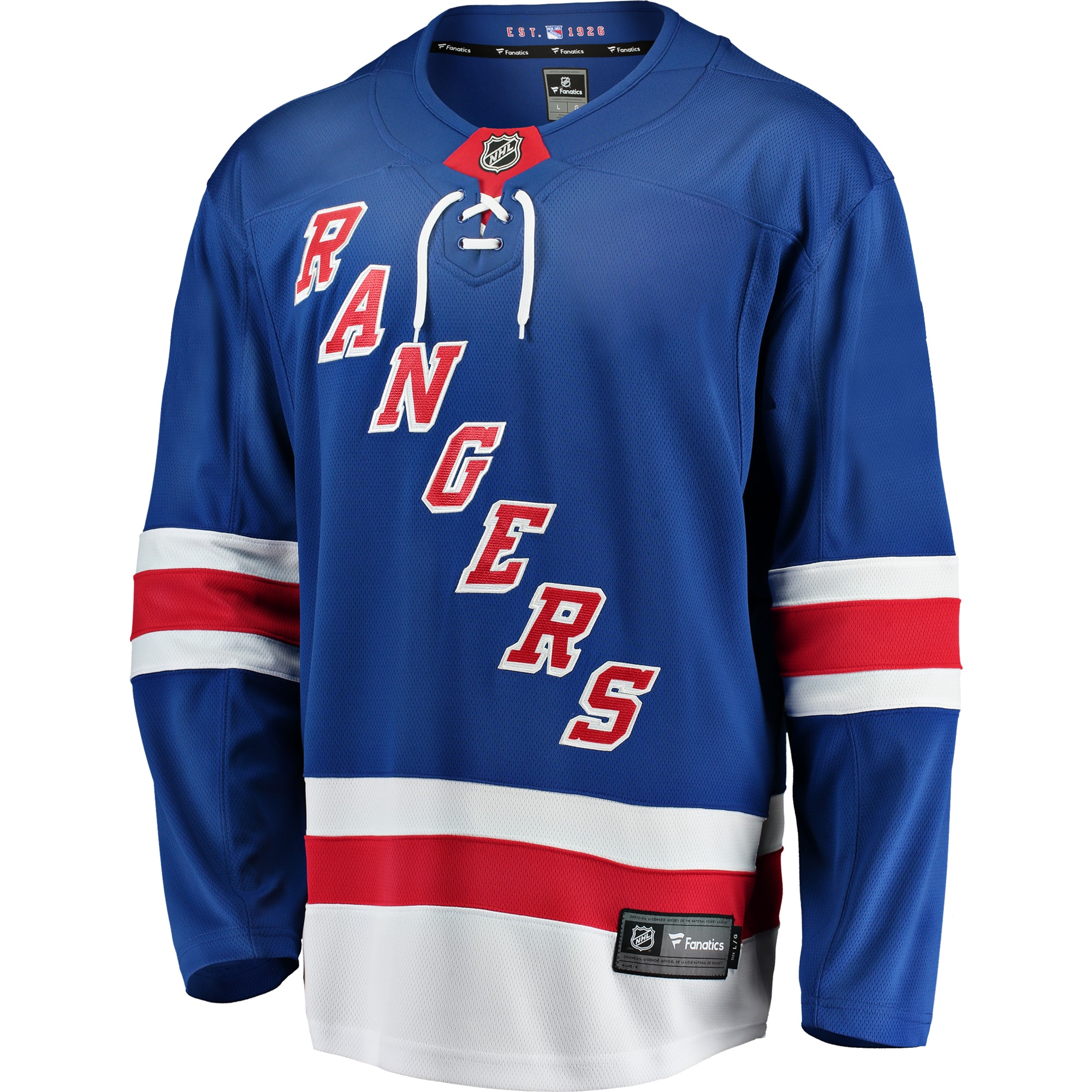 [LK] New York Rangers Breakaway Home Jersey - Blue