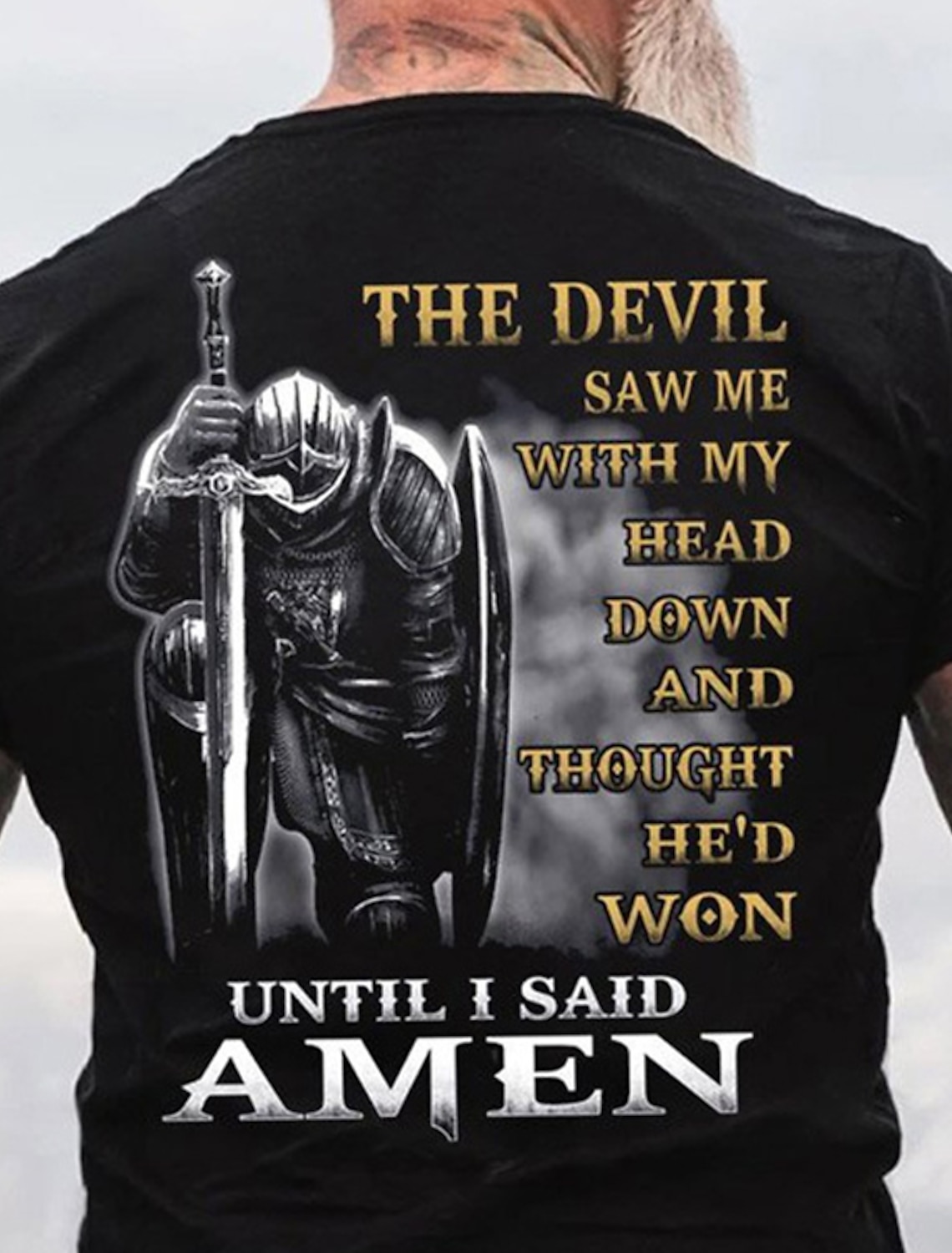 Men's Graphic Color Block Faith Tank Top Vest Sleeveless T Shirt for