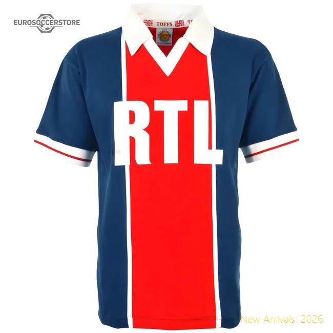 Trending Authentic Paris 1981-1982 Rtl Retro Football Shirt