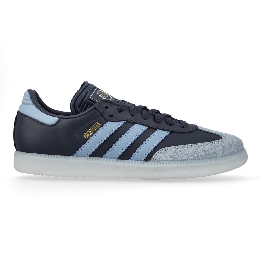 adidas Samba Argentina 50 Years Anniversary - Shadow Navy/Ambient Sky/Gold Metallic LIMITED EDITION