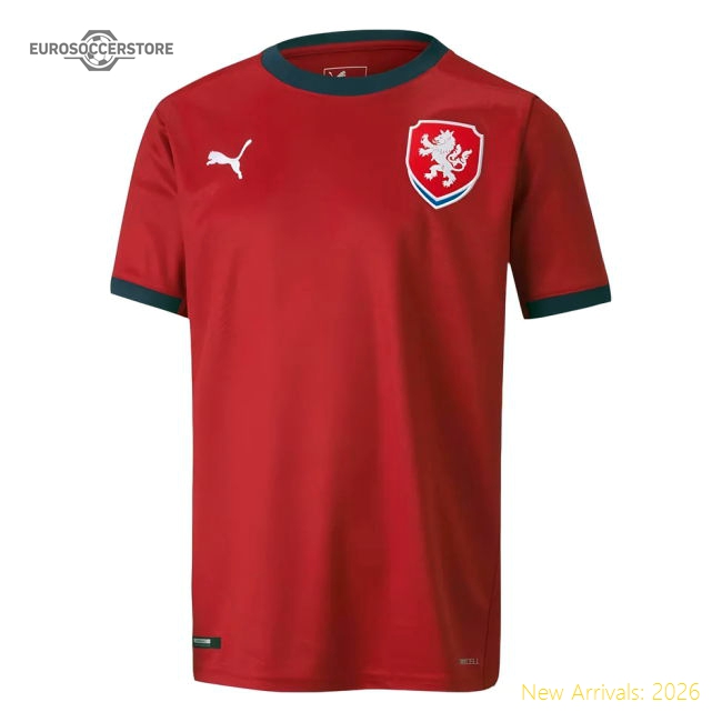 Authentic Czech Republic 2020-2021 Home Jersey () Slim Breathability