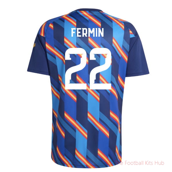 Football Spain 2026-2027 Home Pre-Match Shirt (Fermin 22)