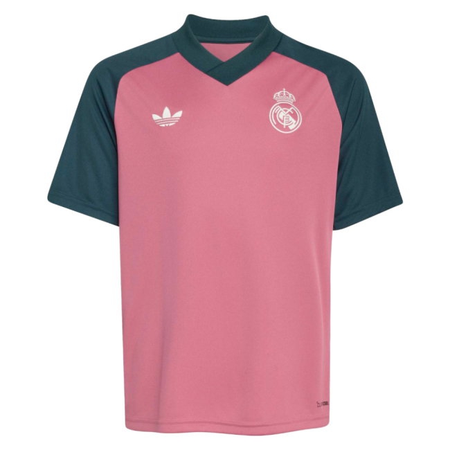 [DDJ] 2026-2027 Real Madrid Away Pre-Match Shirt (Wild Pink) - Kids