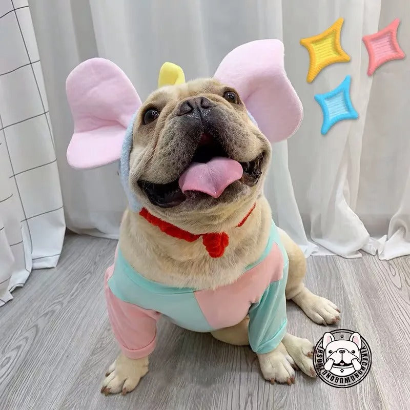 French Bulldog Earfant Frenchie Elephant Costume Hat – Plush Big Ear