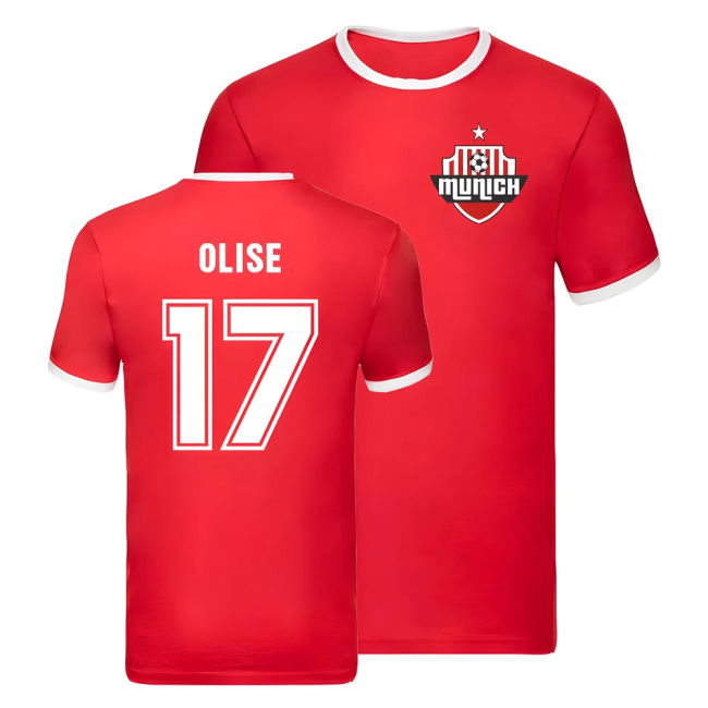 Bayern Munich Ringer football T-Shirt (Adult