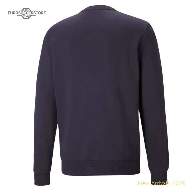Official 2022-2023 Man City Ftblcore Crew Sweat (parisian) - Premium