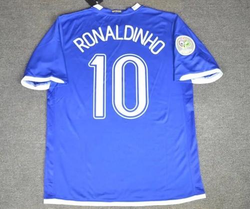 Premium 2006 Brazil Jersey Retro World Cup With Collector's Item
