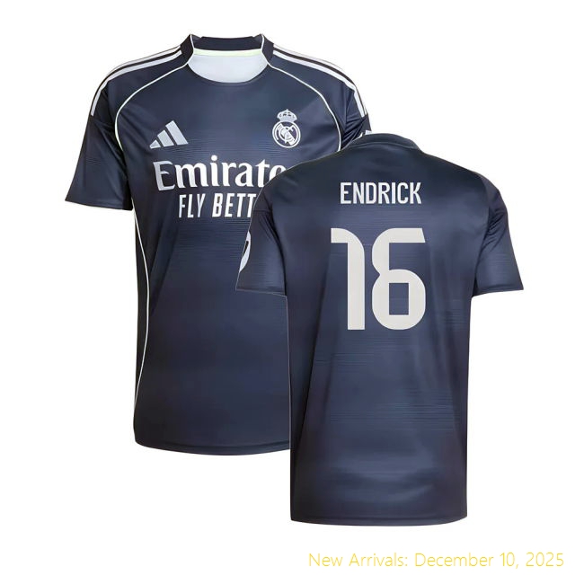 Official Real Madrid (rm) 2025-2026 Away - Supporter Jersey