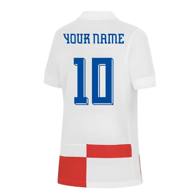 Kids Croatia Senior Team High Performance Home Professional Jersey