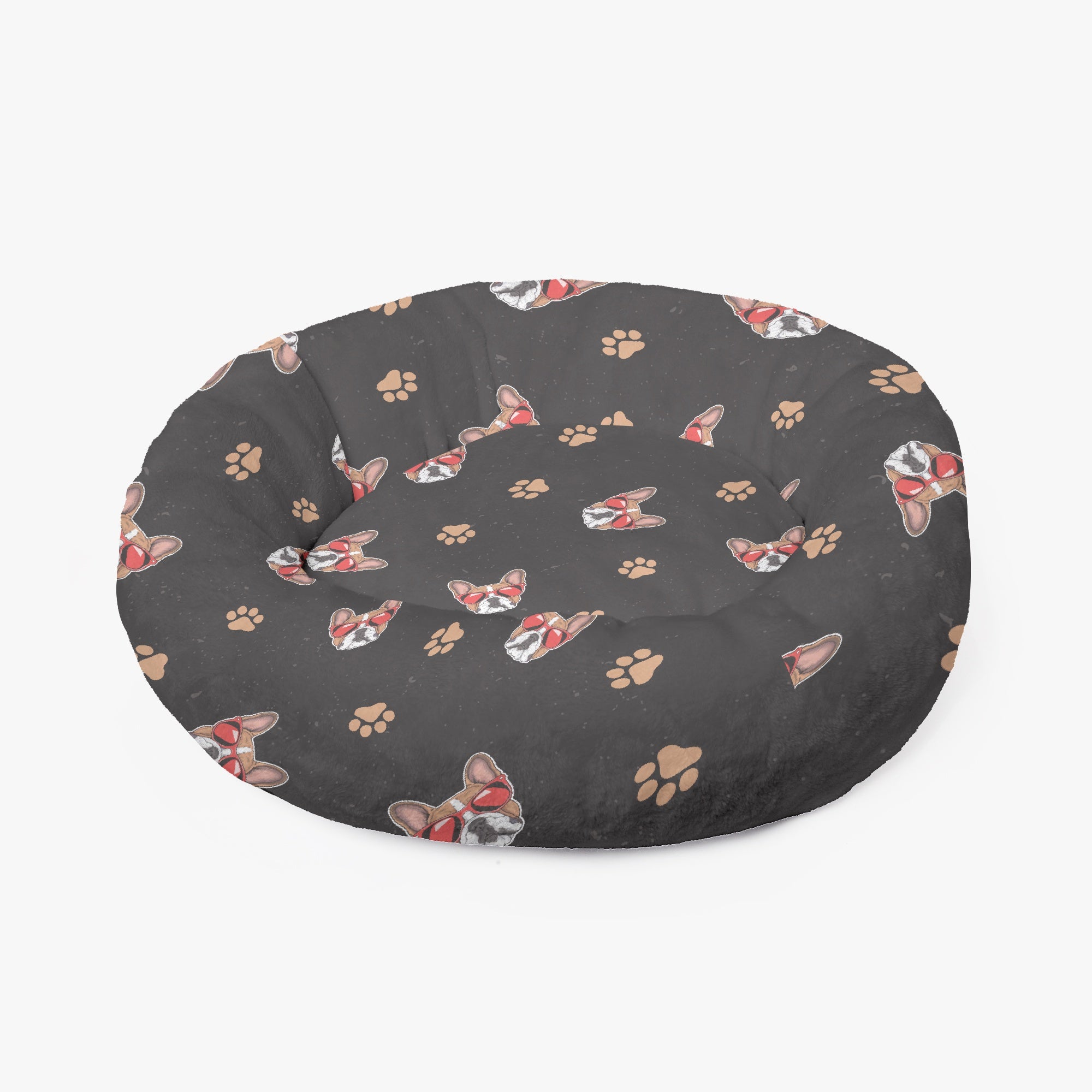 French Bulldog Walter Cloud Comfort Frenchie Bed | Anti Anxiety French