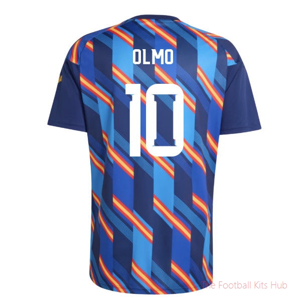 Matchday Premium Spain 2026-2027 Home Pre-Match Shirt (Olmo 10)