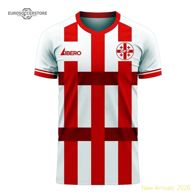 Georgia 2025-2026 Home Concept Football Kit (Libero)