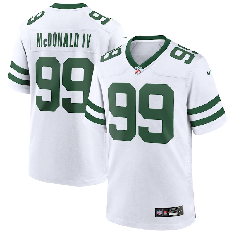 None Will McDonald IV NY Jets Cost-Effective Fan Apparel Football Appa