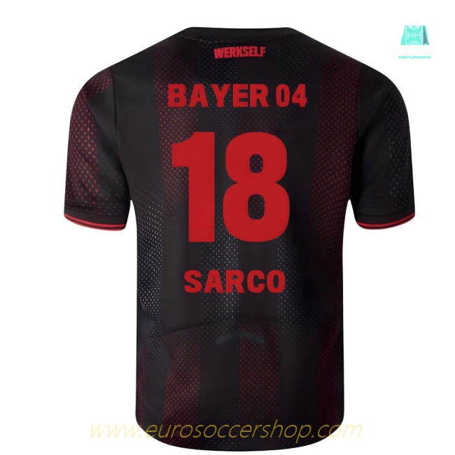 2025-2026 Bayer Leverkusen Home Shirt (Kids) (Sarco 18)