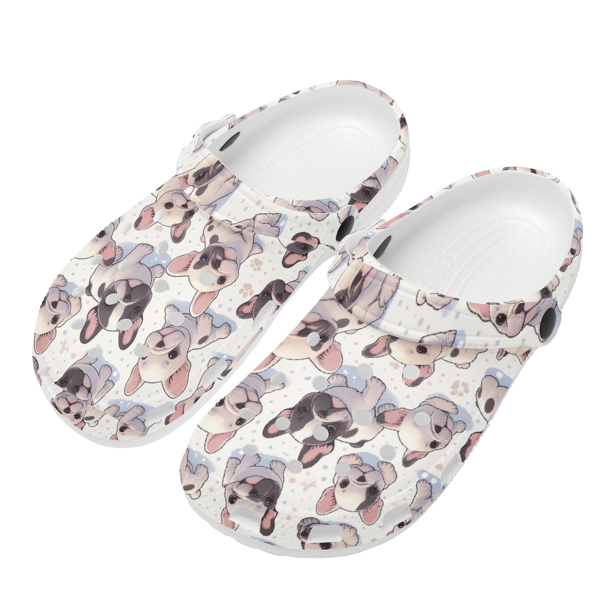 French Bulldog Lola Unisex Clogs Cute Frenchie Essential