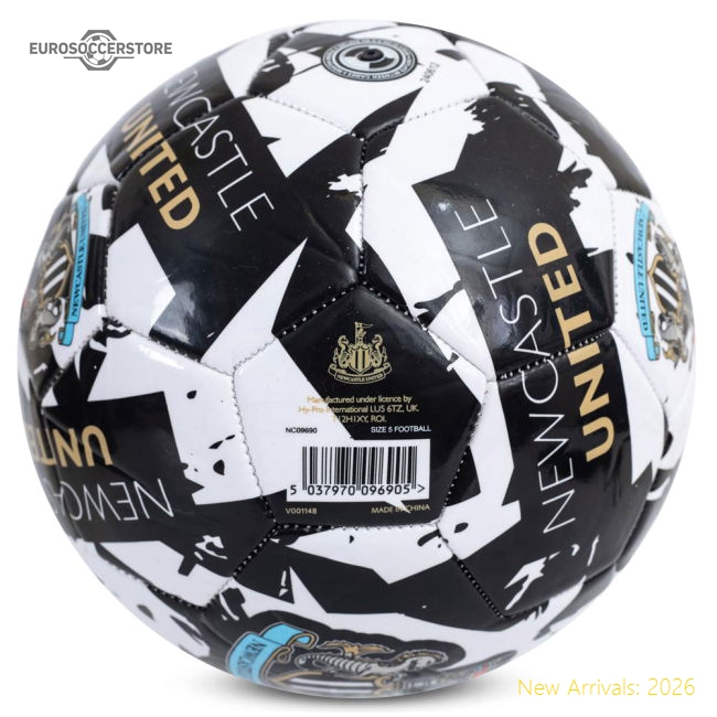 Newcastle United Fc Graffiti Football - Premium Quality