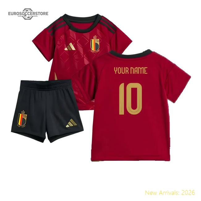 Belgium 2024-2025 Authentic Home Kit (bel) Contemporary