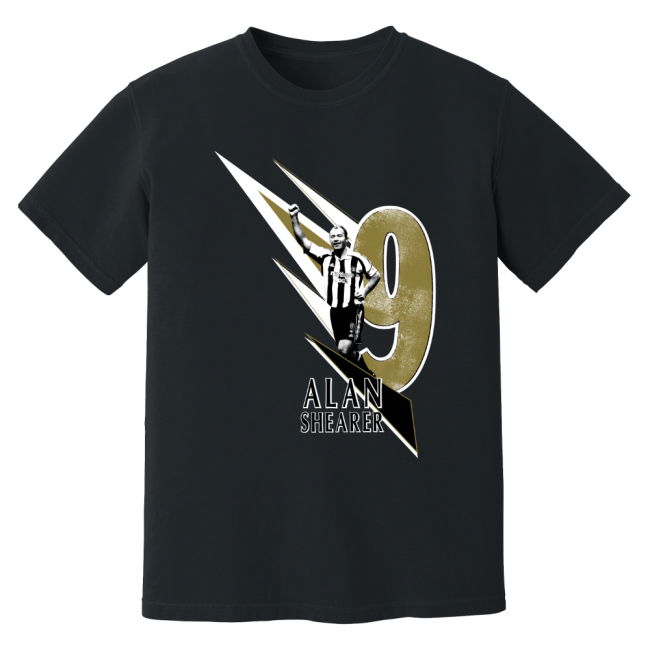 Retro Jersey Newcastle Classic - Breathable Black Adults #99953